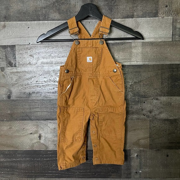 SOLD Carhartt Bib Overalls 9M - Picture 1 of 2
